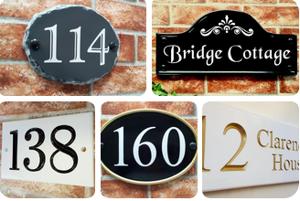 History and craftsmanship of traditional UK house signs through the ages