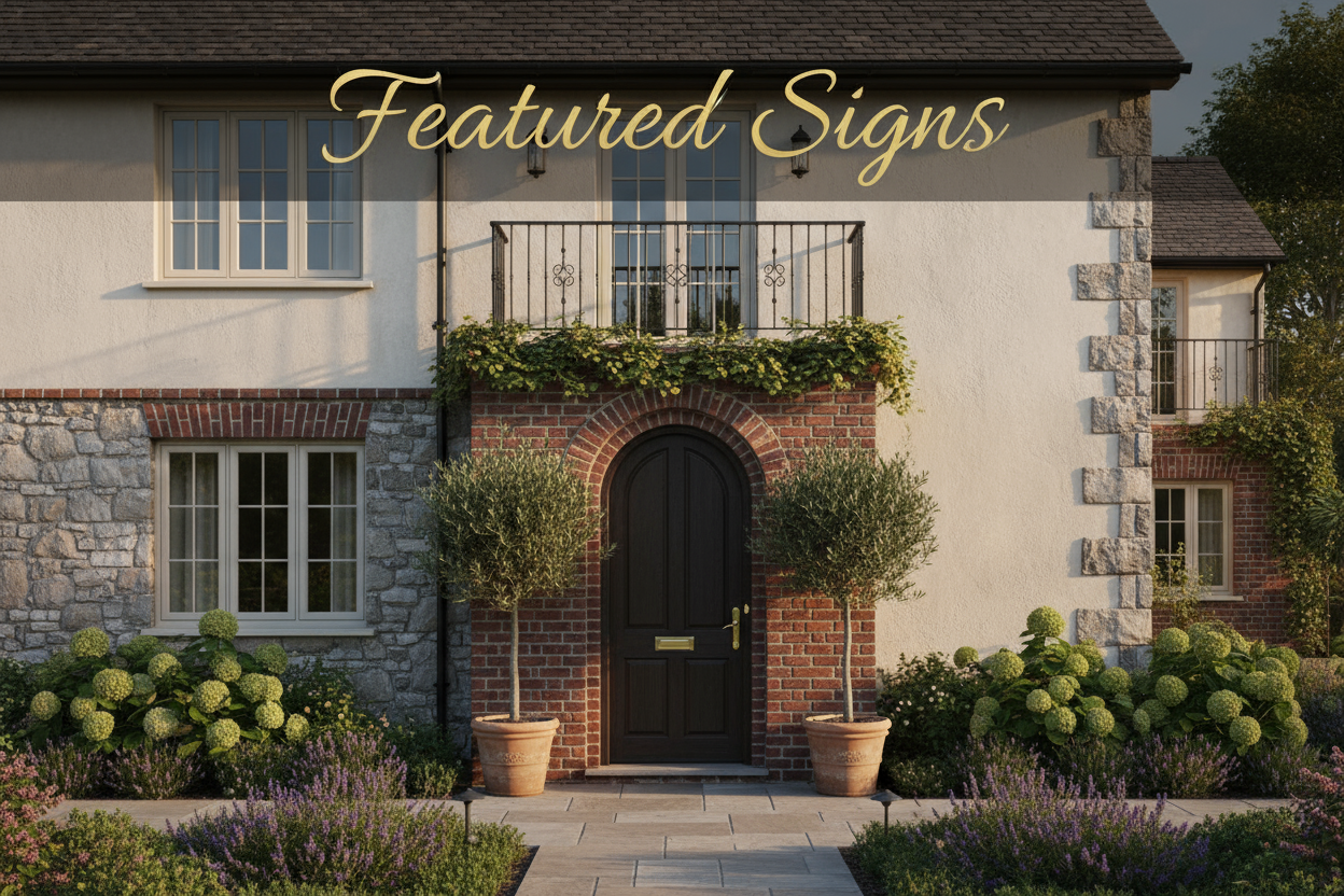 Homepage Featured Signs