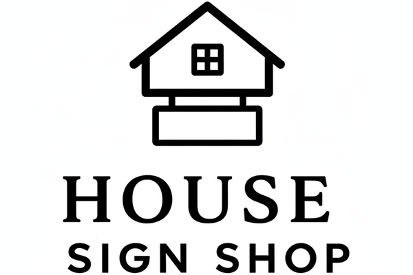 Black House Sign Shop logo
