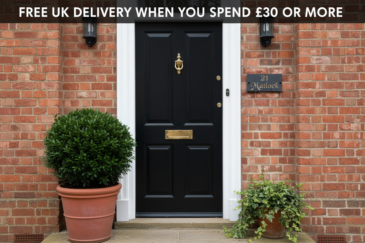 Realistic Banner - Black Door