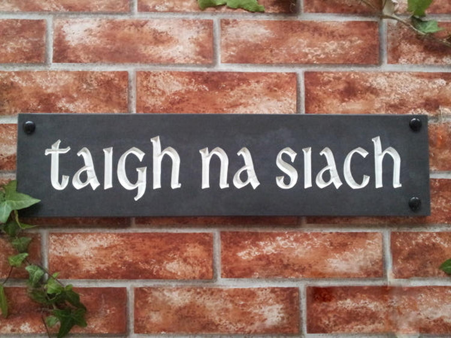 Slate House Signs UK — Deep Engraved Slate House Numbers & Plaques ...